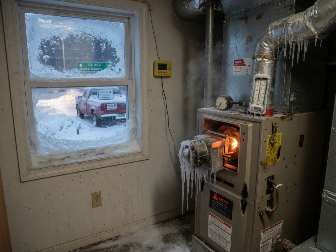 Why Furnaces Short-Cycle During Cold Snaps in Delta County